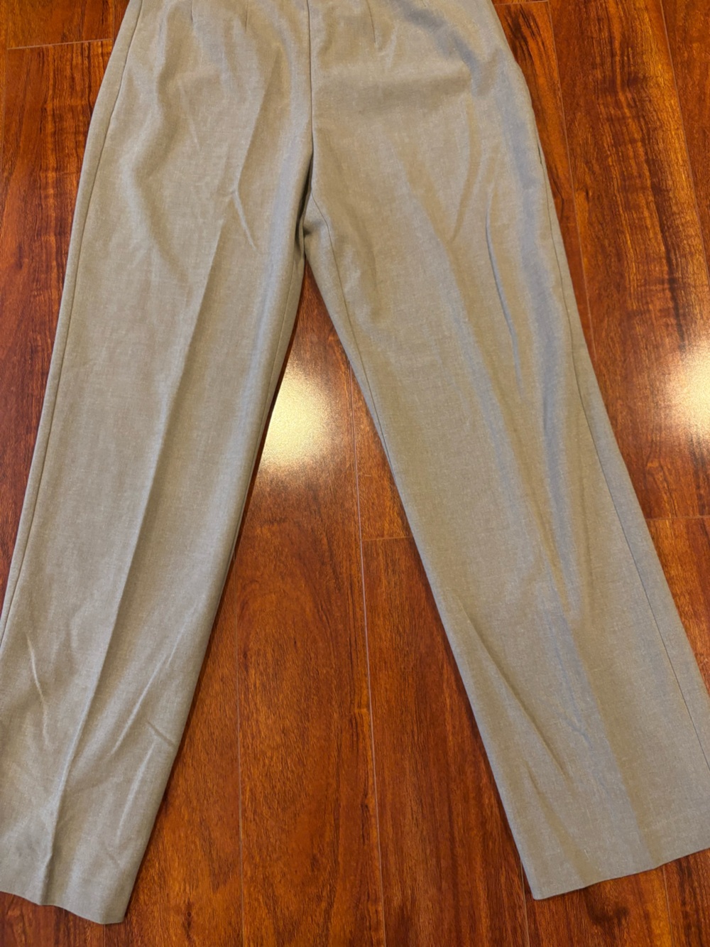 212 Collection Olive Green Straight-Leg Pants